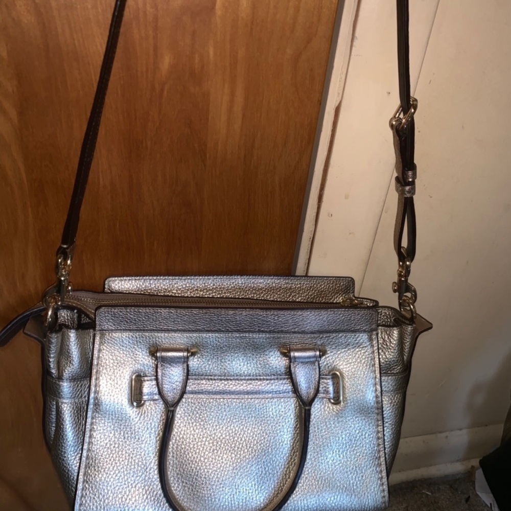 Gold Coach Crossbody Bag - Picture 2 of 5